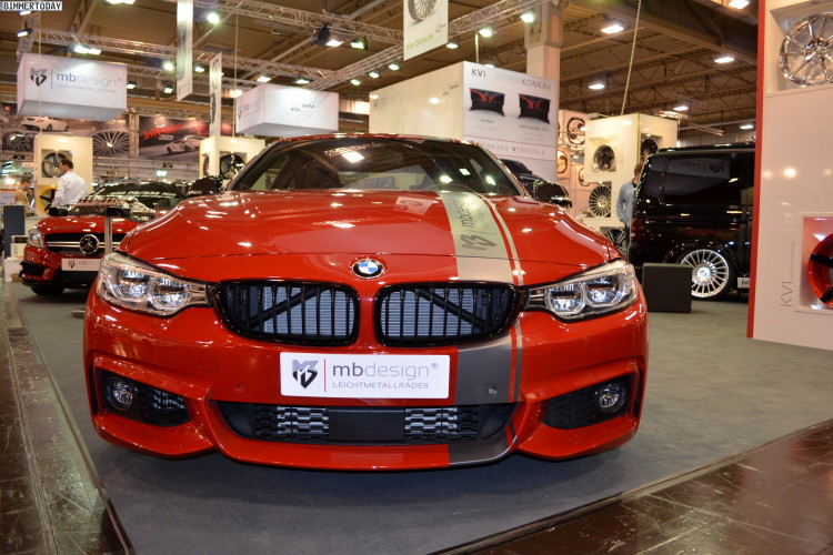 2013 Essen Motor Show: mb Design tunes up the BMW 4 Series Coupe