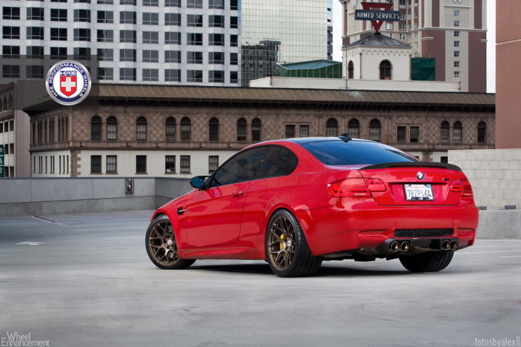 BMW F10 M5 And BMW E92 M3 With HRE Wheels