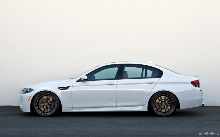 BMW F10 M5 Gets New Suspension And Wheels