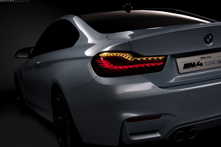 A closer look at BMW M4 Concept Iconic Lights