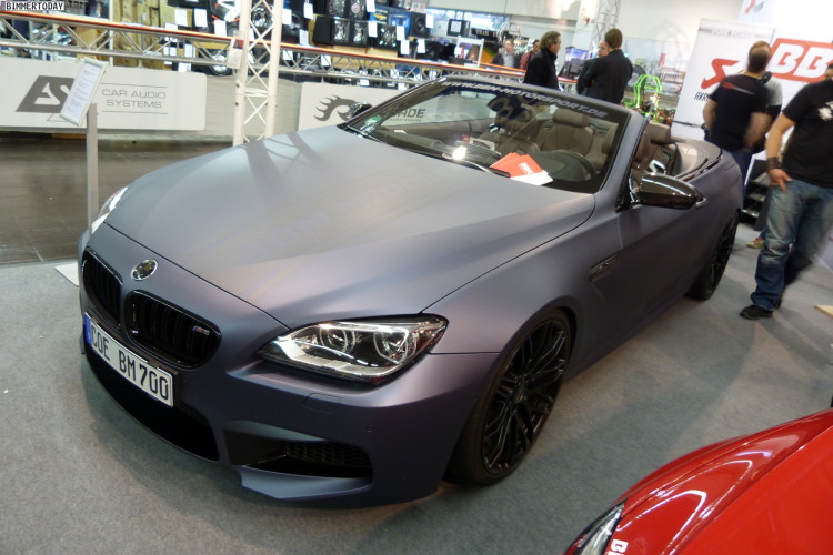 2013 Essen Motor Show: BBM BMW M6 Convertible with power tune to 705 hp