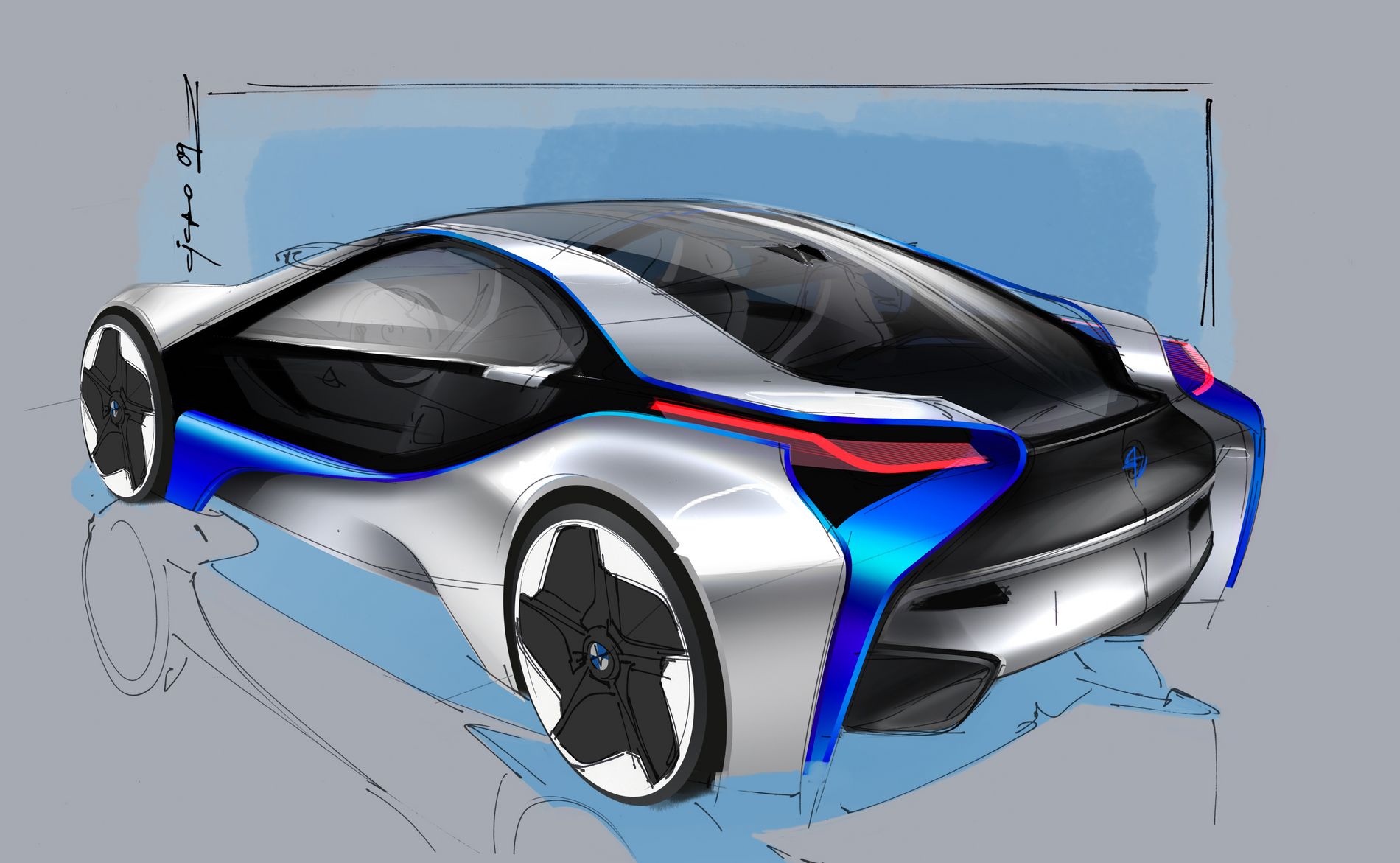 bmw plans megacity electric sports car