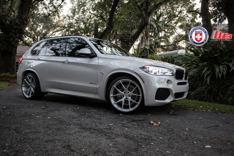 BMW X5 with HRE P101 in Brushed Clear by Wheels Boutique