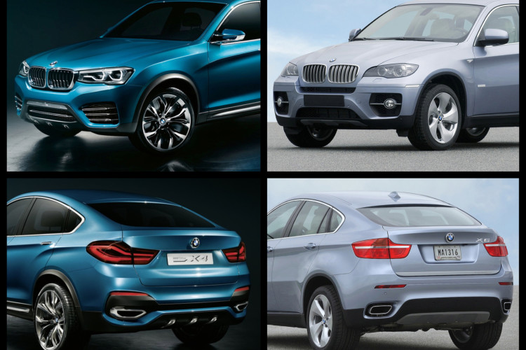 Photo Comparison: BMW X4 vs BMW X6