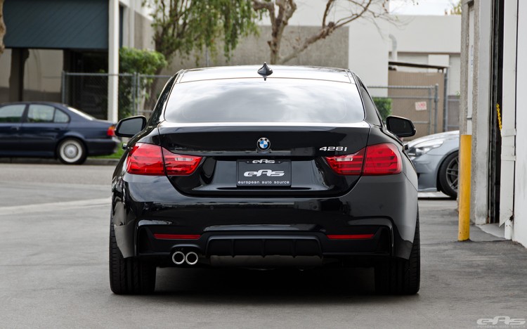 Black Sapphire 428i Gran Coupe With M Performance Parts