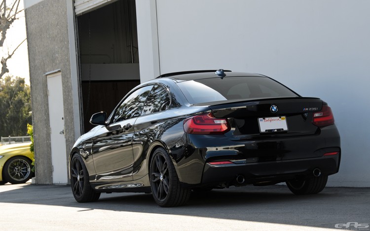 Clean Blacked Out BMW M235i Build