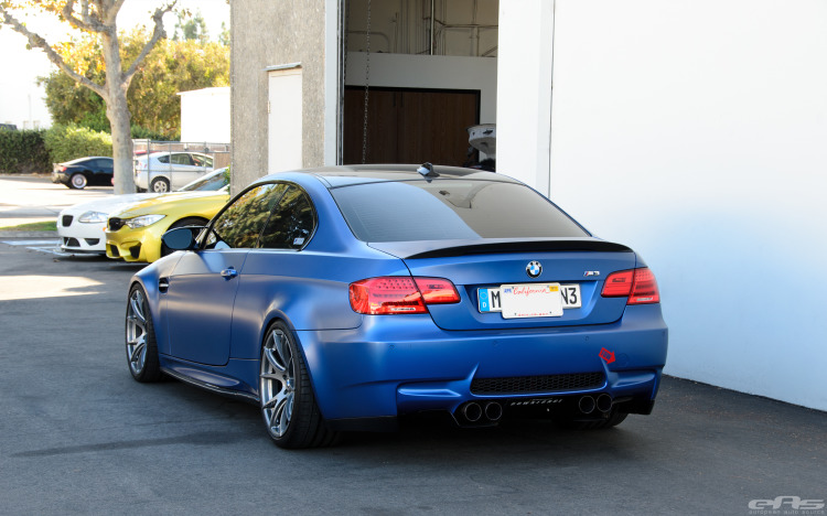 Frozen Blue BMW E92 M3 By EAS