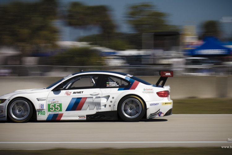 Sebring 2012: BMW RLL secures third and sixth place on the ALMS GT grid