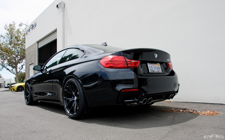 Matte Black HRE Wheels For A Black Sapphire BMW M4