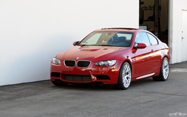 Melbourne Red BMW E92 M3 With VMR 810 Wheels