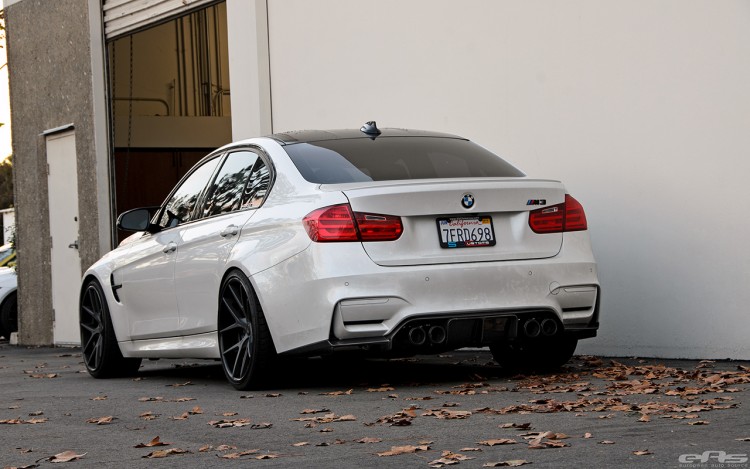 Mineral White BMW F80 M3 By EAS