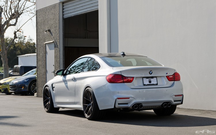 Mineral White BMW M3 With HRE Wheels 11