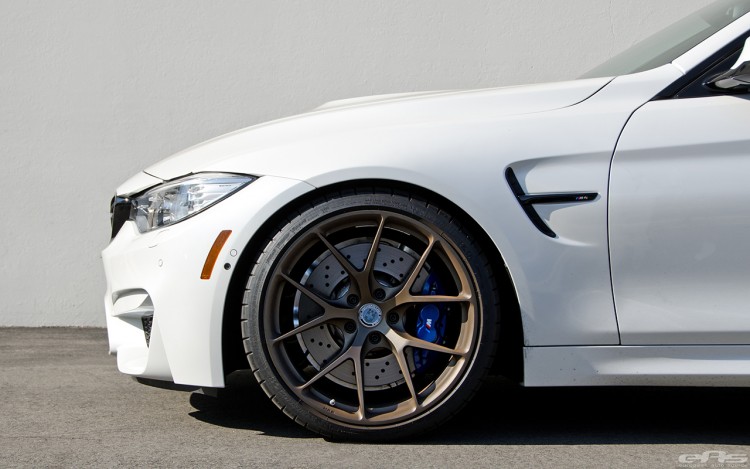 Mineral White BMW M3 With HRE Wheels 9