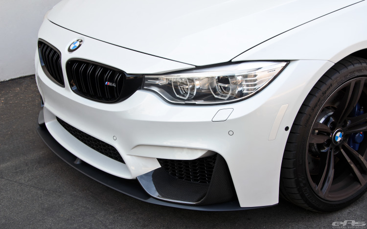 Mineral White M4 Gets The M Performance Aero Package