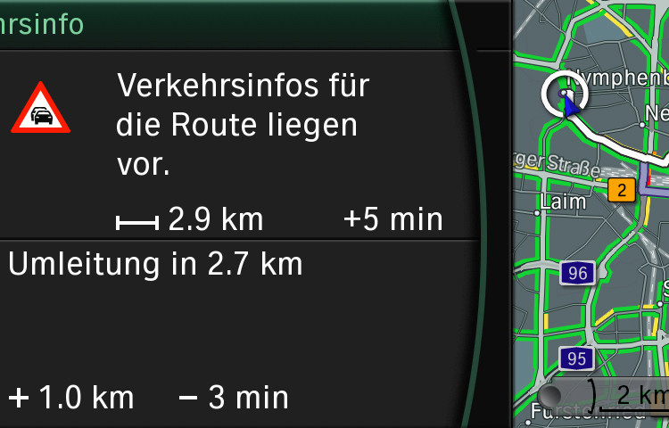 BMW ConnectedDrive presents a new generation of traffic information