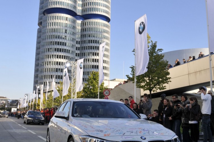 Ad campaign for the new BMW 3 Series