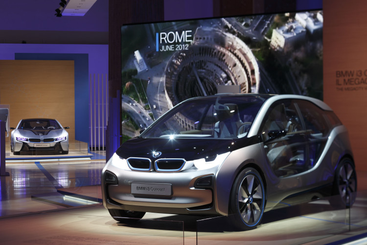 BMW i Born Electric Tour makes first stop in Rome