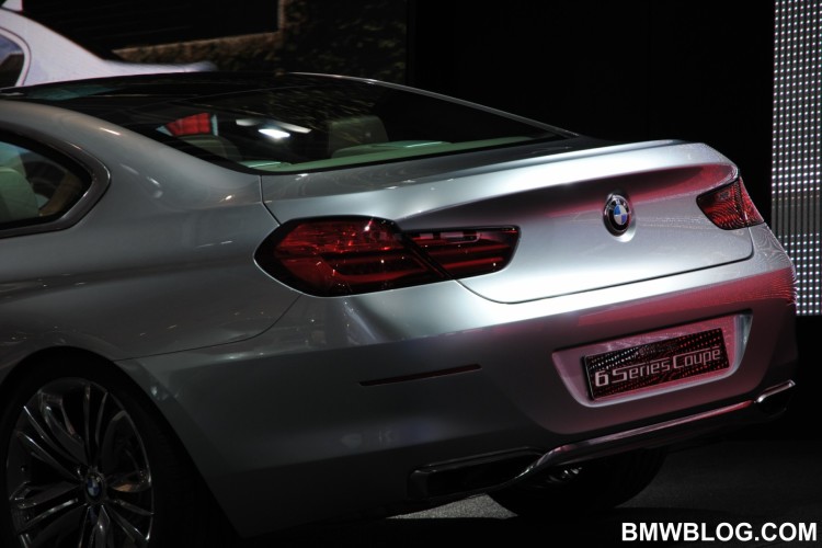 2010 Paris Motor Show: BMW 6 Series Coupe Concept World Debut