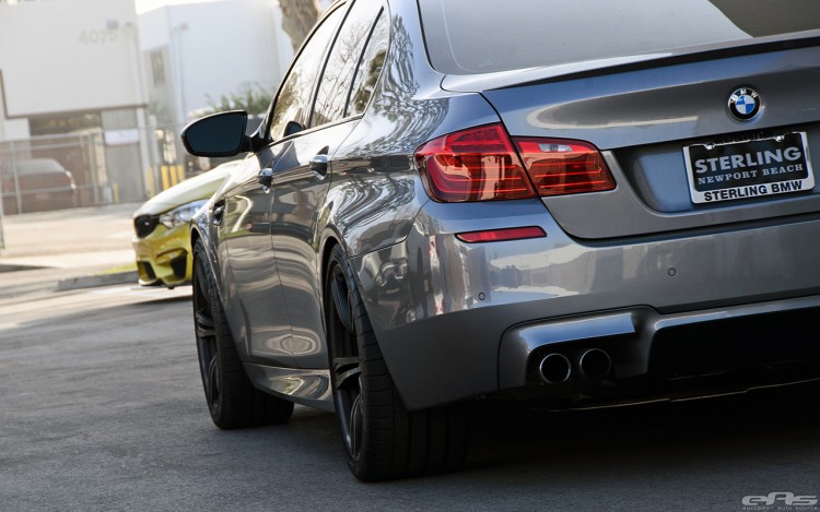 Space Gray BMW F10 M5 Gets Modified At European Auto Source 12 750x469