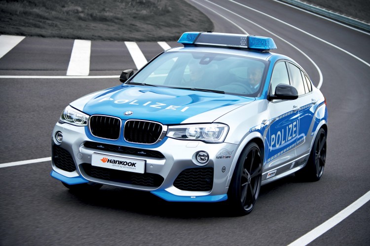BMW X4 Police Car by AC Schnitzer - VIDEO