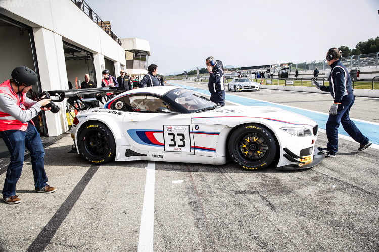 Alessandro Zanardi completes official test days for the Blancpain GT Series