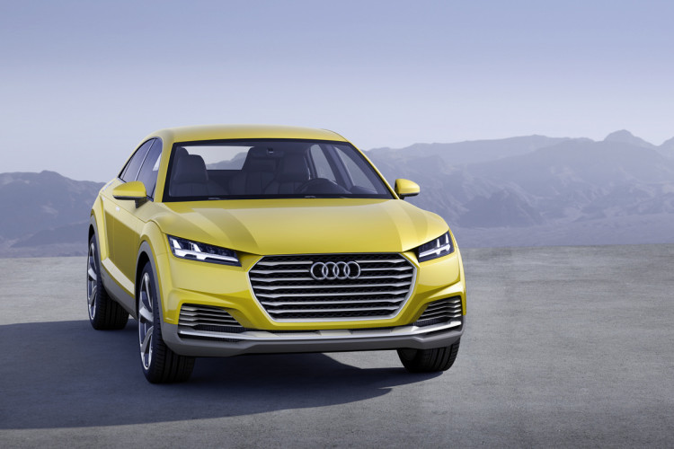 Audi TT Offroad Concept to take on the BMW X2?