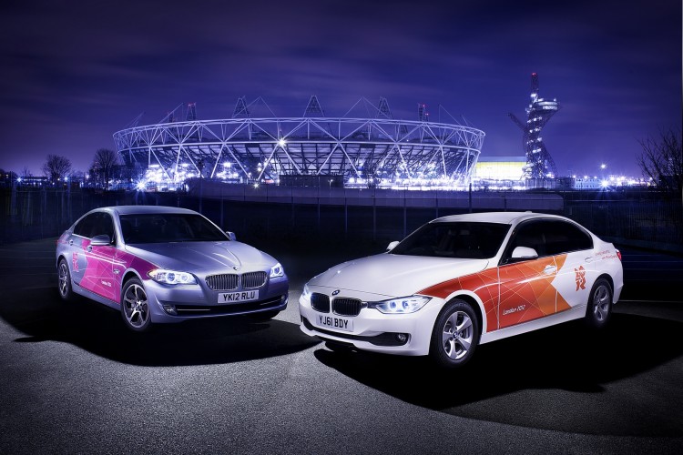 BMW delivers first special edition 2012 London Olympics vehicles