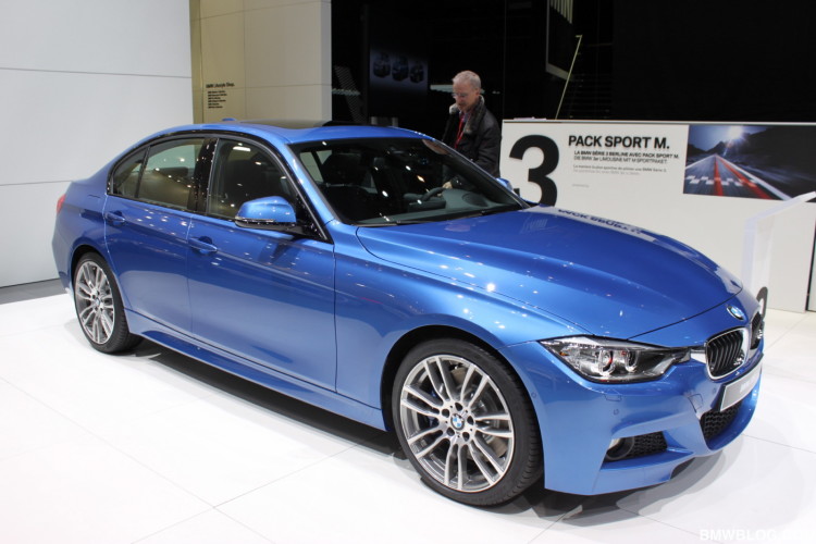 2012 Geneva Motor Show: BMW 328i with M Sport Package