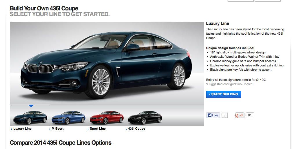 BMW 4 Series Coupe European Delivery begins November 1