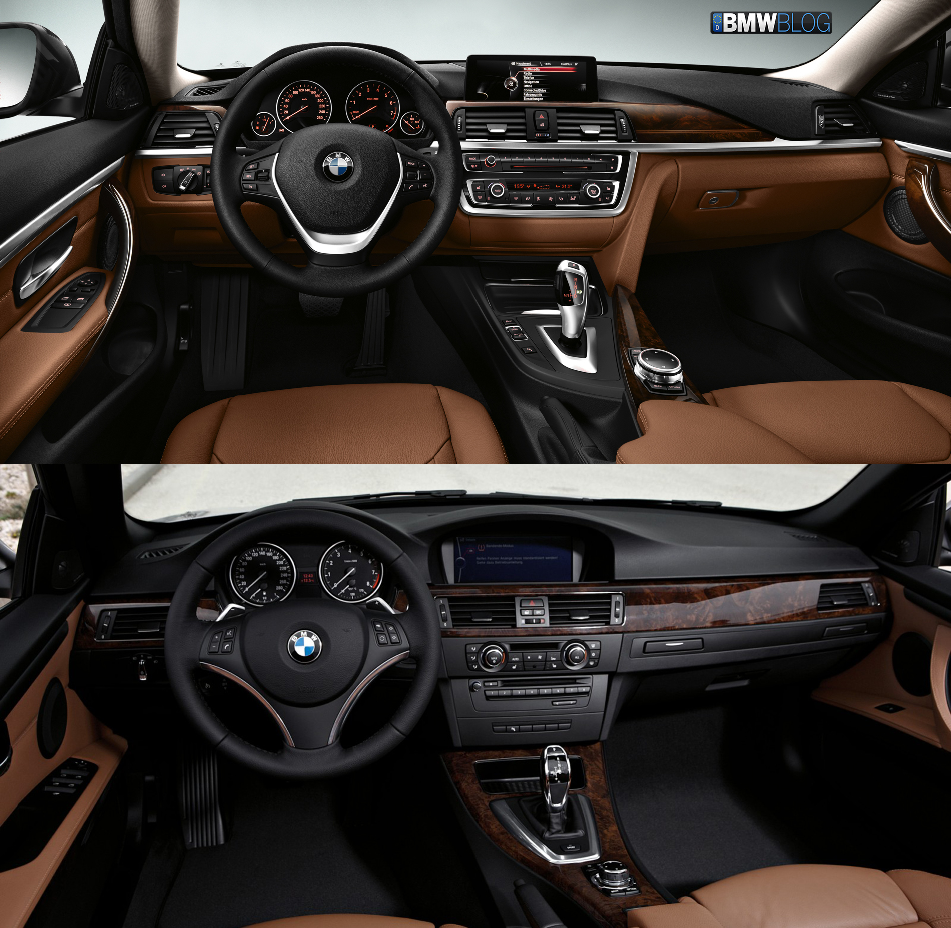 BMW 4 Series Coupe vs. E92 3 Series Coupe Photo Comparison