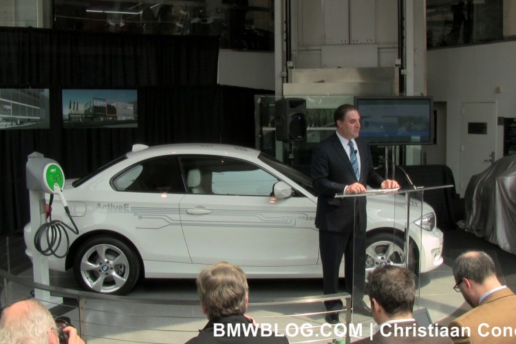 Videos: BMW ActiveE unveiled at BMW Manhattan