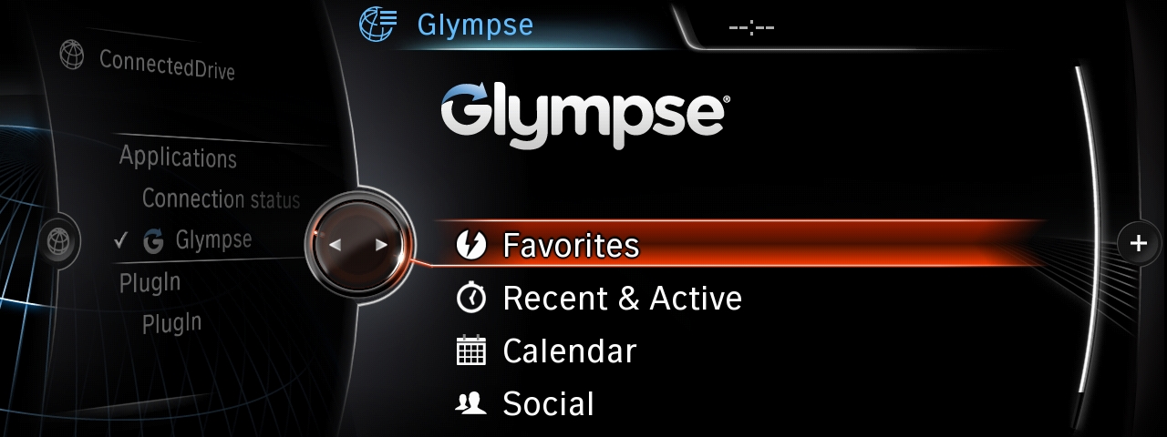 bmw apps glympse