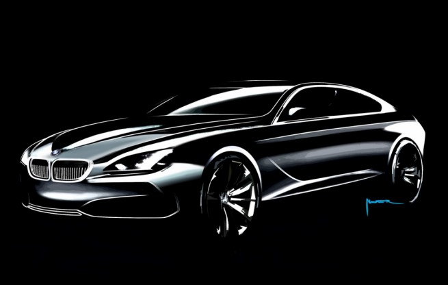 BMW Concept Gran Coupé, Design Sketch