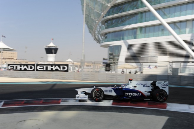 Formula 1 Abu Dhabi Grand Prix - Nick Heidfeld takes 5th place