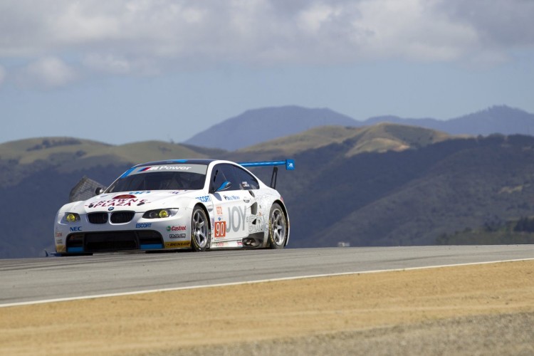 2nd Place for BMW Rahal Letterman Racing Team at Laguna Seca