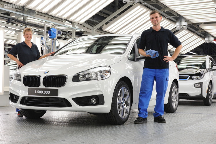 BMW celebrates 1.5 million cars built at Leipzig plant