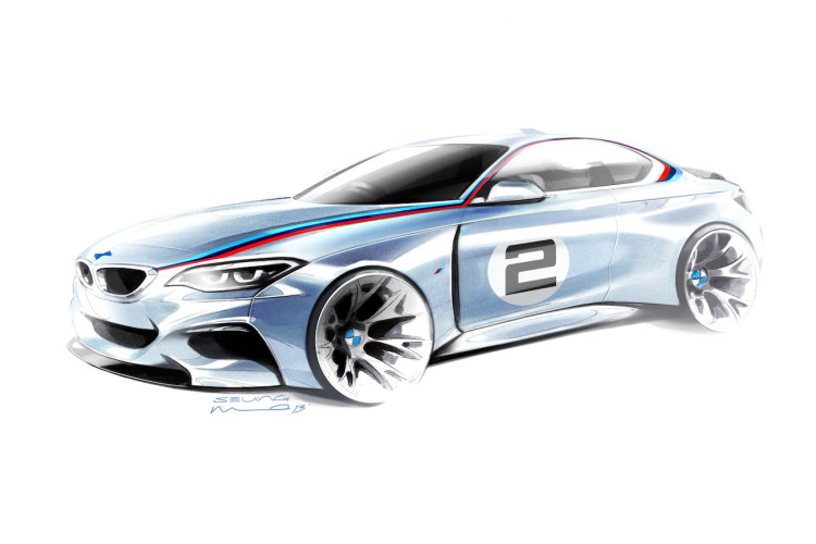 Official Sketch: BMW M235i Racing Car