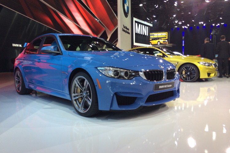 BMW M3 and BMW M4 Live Photos From 2014 Detroit Auto Show