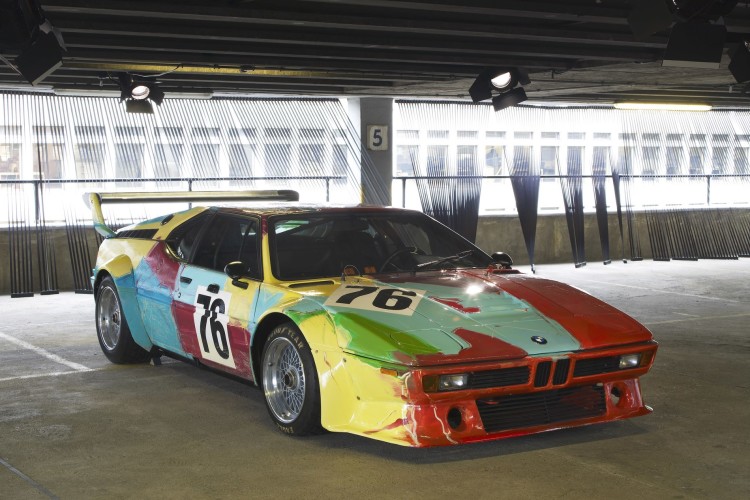 BMW and Paris Photo celebrate the10th anniversary of their partnership with Andy Warhol’s 1979 BMW Art Car