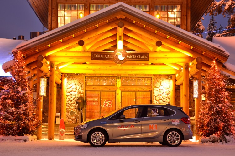 BMW 2 Series Active Tourer Expedition to Santa Claus’ Home in Laponia
