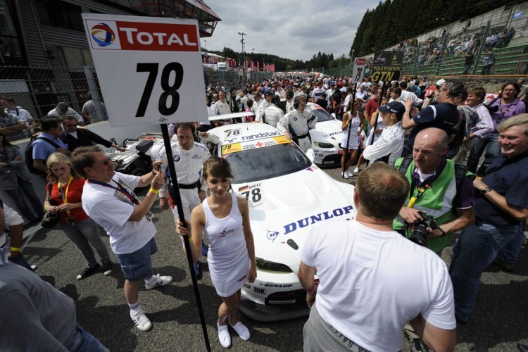 Team BMW Motorsport leads the way in the Spa 24 Hours