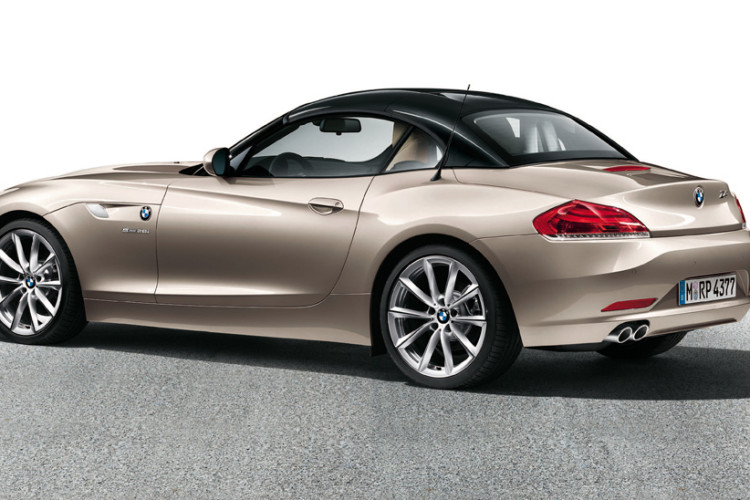 2013 BMW Z4 with Black and Silver Top