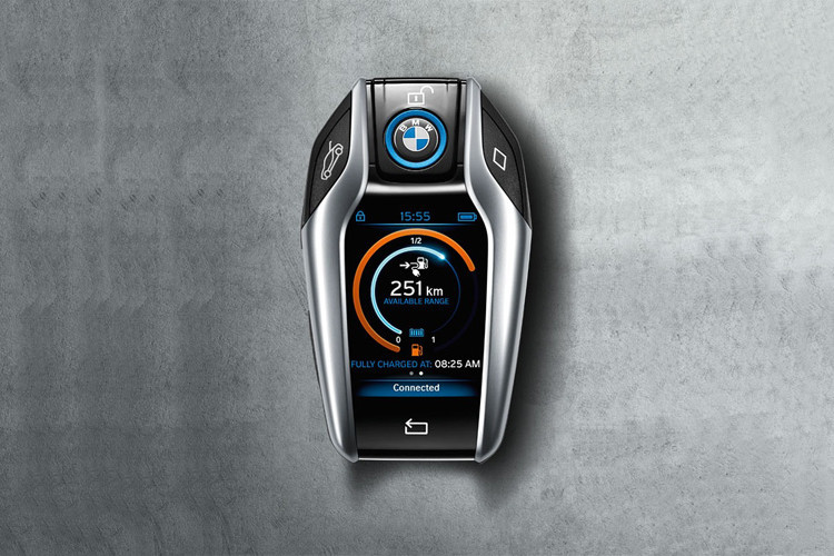 This is the BMW i8 Keyfob