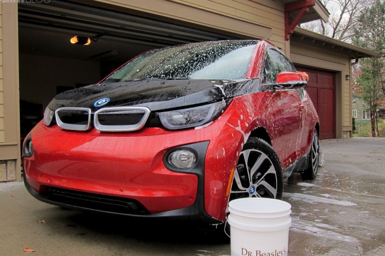 Dr. Beasley's cleans our BMW i3