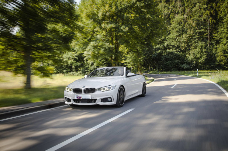 KW Coilover Kits For The New BMW 4 Series Convertible