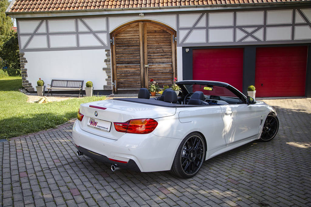 KW Coilover Kits For The New BMW 4 Series Convertible