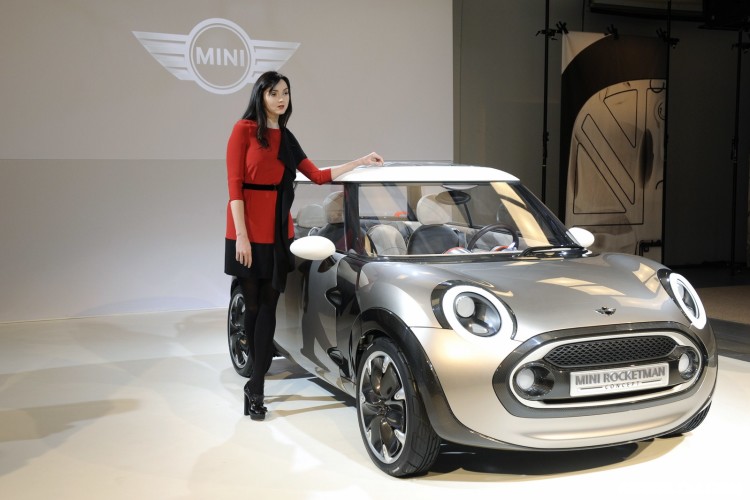Exclusive preview of the MINI Rocketman Concept during Milan Fashion Week 2011