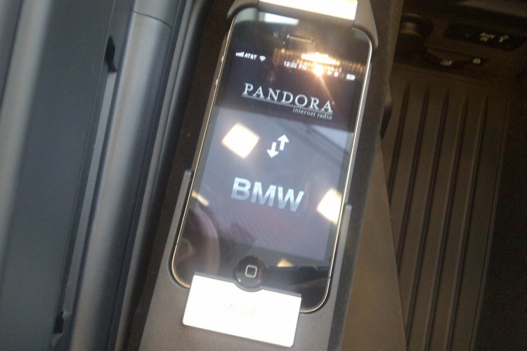 Pandora vs. Sirius in a BMW. Winner takes it all?