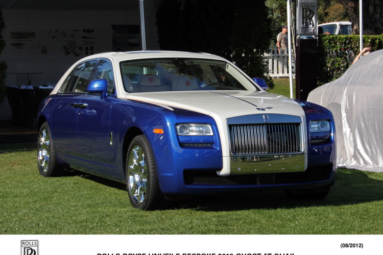 Rolls-Royce unveils 2013 Ghost at Pebble Beach