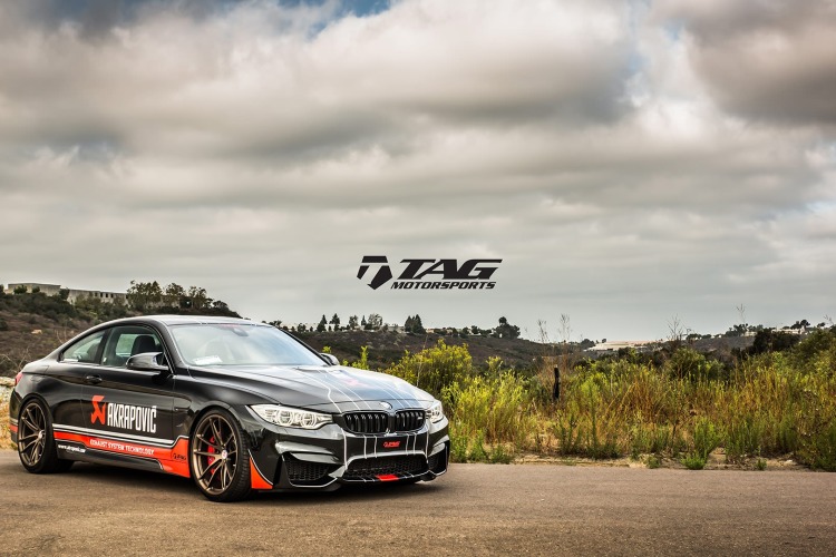 BMW M4 In Akrapovic Livery By TAG Motorsports